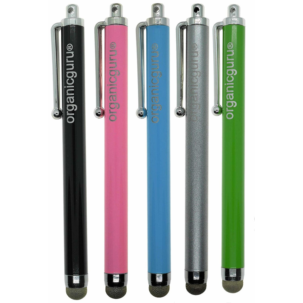 5 x ULTRA SMOOTH Micro-Fibre Tip Universal STYLUS PEN for ALL Moble Phones Tablet IPAD Apple iphone 3 4 5 Samsung Nokia Blackberry HTC LG MOTOROLA