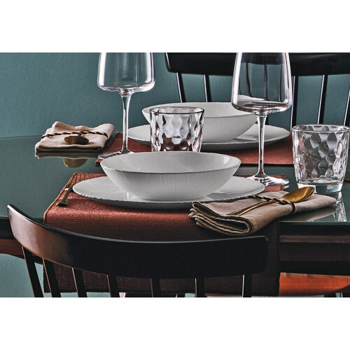 18pc Bormioli Rocco Coconut Dinner Service Set | 18 Piece Dinner Set 2