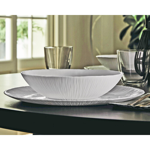 18pc Bormioli Rocco Coconut Dinner Service Set | 18 Piece Dinner Set 1