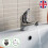 Domino Bathroom Basin mono mixer tap including waste 1