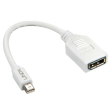 Lindy Kabel / Adapter mini-DP DP White