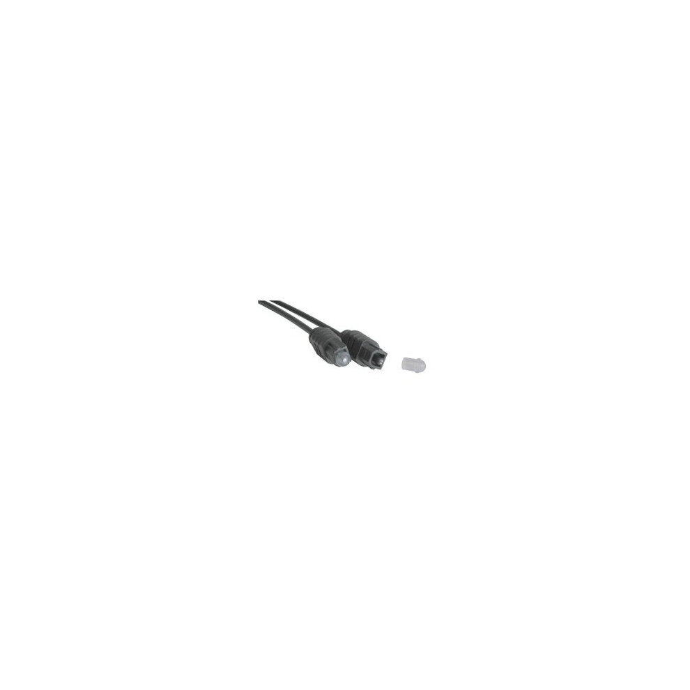Lindy Toslink Cable (Optical Spdif), 0.5M Audio Cable Black 4002888352109