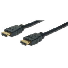 Digitus DK-330107-100-S HDMI cable 10 m HDMI Type A (Standard) Black, Gold