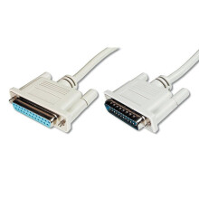 Digitus AK-610201-050-E parallel cable 5 m Beige