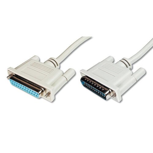 Digitus AK-610201-050-E parallel cable 5 m Beige