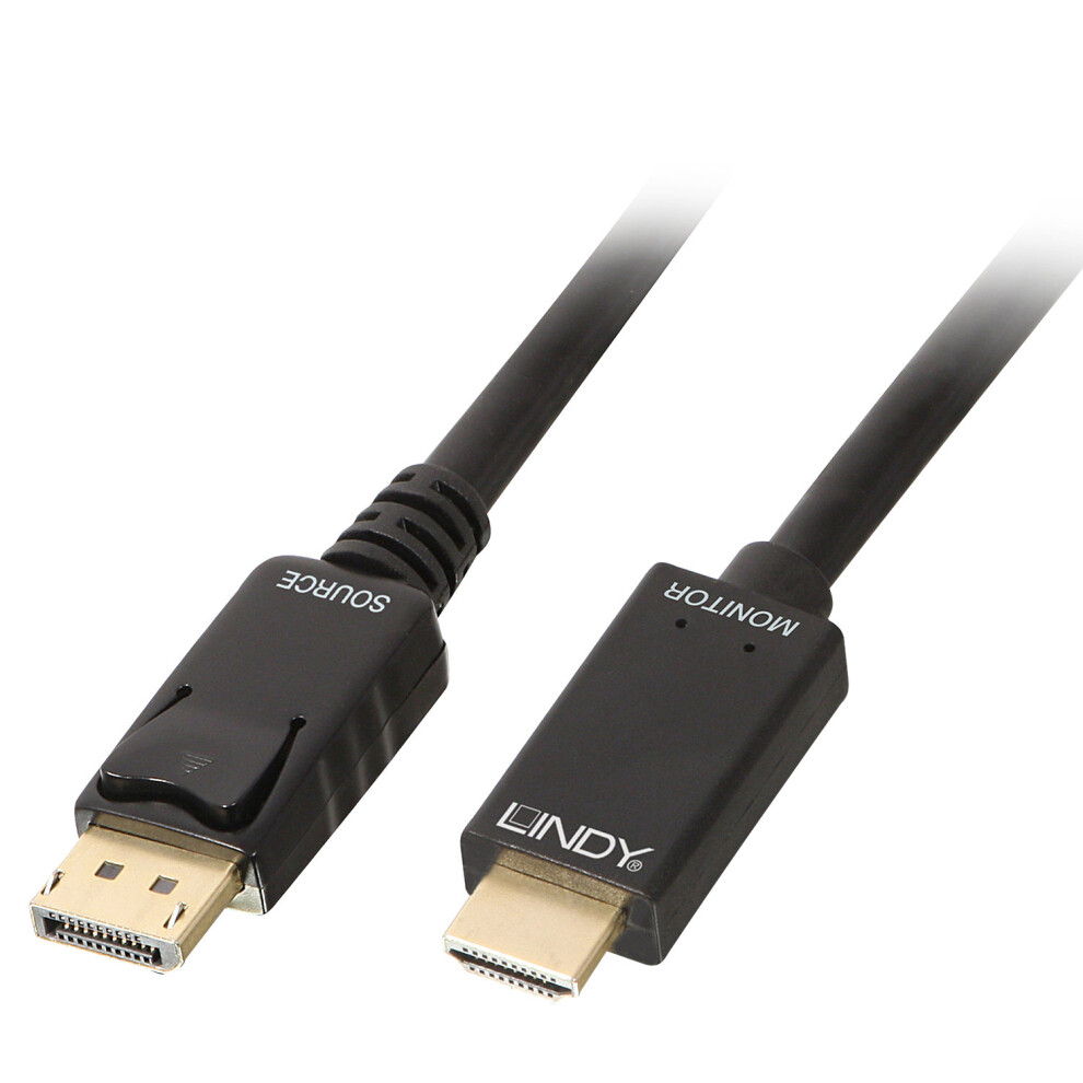Lindy 36921 Cable Interface/Gender Adapter Diplayport Hdmi Black 4002888369213