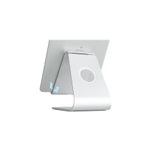 Verstelbare hoeksteun voor iPad/tablet - RAIN DESIGN - mStandplus - Zilver - Handsfree ondersteuning - Compatibel met iPad