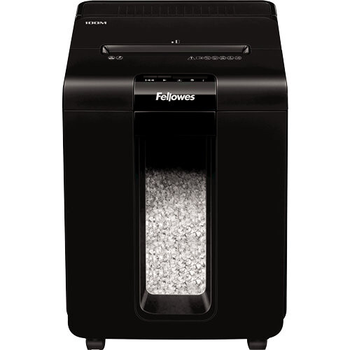 Fellowes Fellowes AutoMax 100M paper shredder Micro-cut shredding 22 cm Black