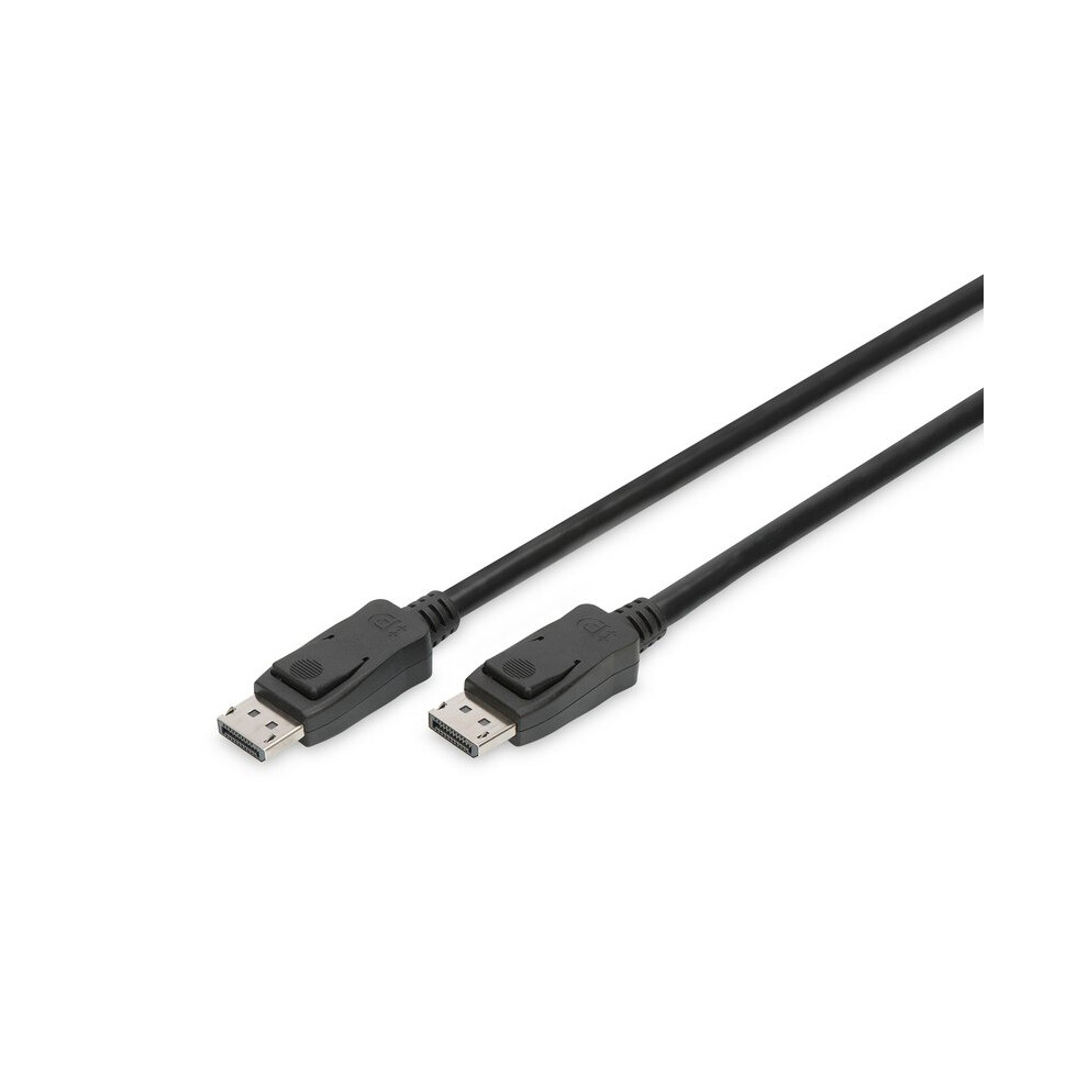 Digitus Ak-340106-020-S Displayport Cable 2 M Black 4016032450313