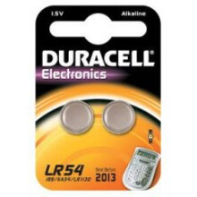 Duracell Alkaline-Batterien Spezial LR54 1,5 V, 2er-Pack (189 / 191 / V10GA / LR1130)