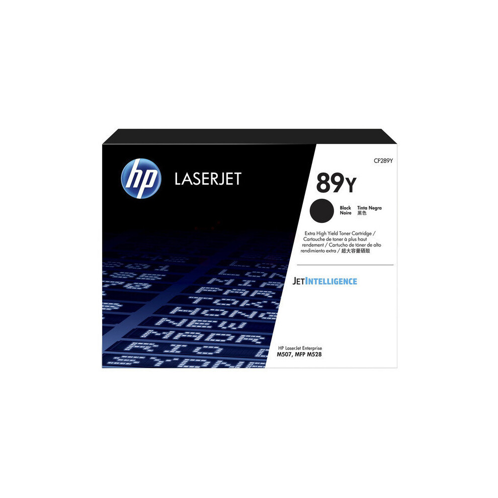 Hp Cf289y (89Y) Toner Black, 20K Pages
