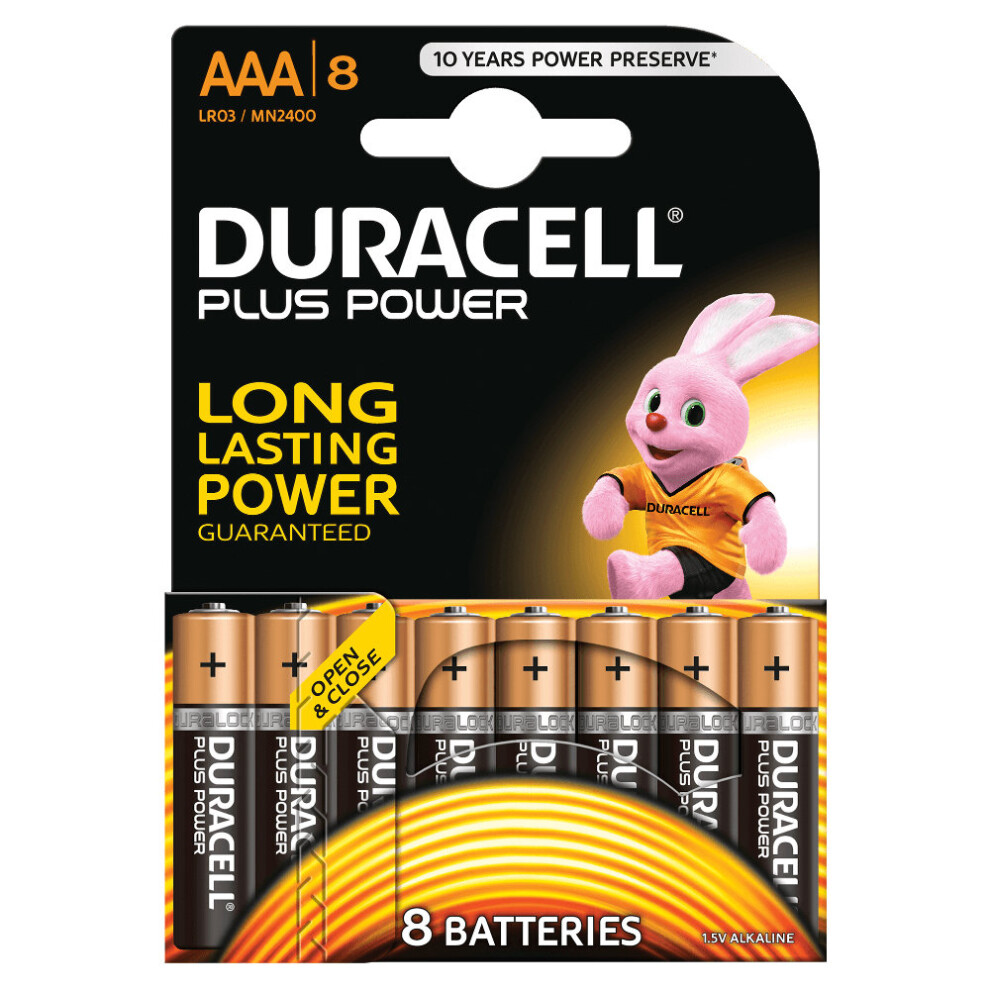 Duracell MN2400B8 household battery Single-use battery AAA Alkaline 1.5 V