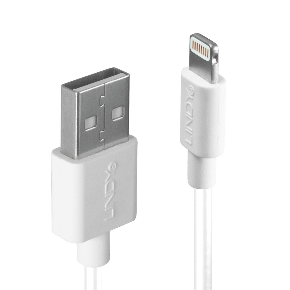 Lindy 31326 Usb Cable 1 M Usb A Male White 4002888313261