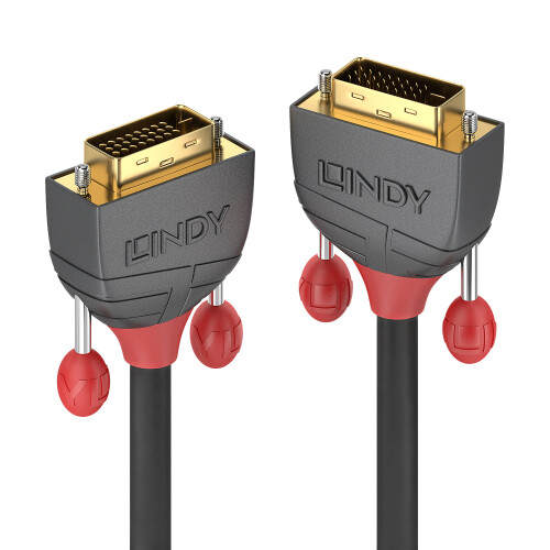 Lindy 36223 DVI cable 3 m DVI-D Black