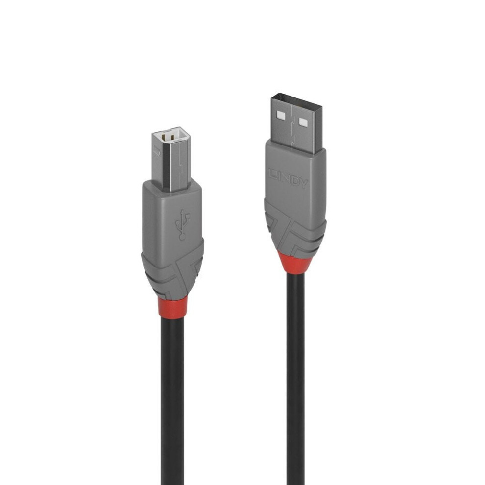 Lindy 36675 Usb Cable 5 M Usb A Usb B Black 4002888366755