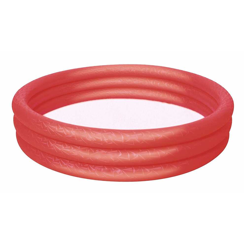 (Red) Large Ø183 cm Kids Swimming Pools for Water Fun