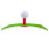 Masters Masters Launch Rocket Mat Winter Rules Golf Mat Plus 2 Rubber Tees 3