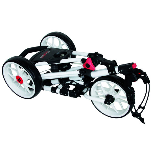 Easyglide Smart Fold 3 Wheel Push Golf Trolley Black 2