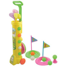 Deluxe Junior Kiddies Plastic Golf Set