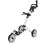 Easyglide Smart Fold 3 Wheel Push Golf Trolley White 1