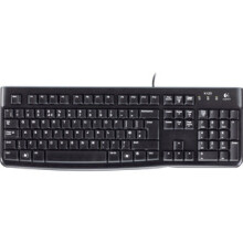 Logitech K120 Keyboard Cable Connectivity Black Usb Interface 104 Key Russi 920-002522