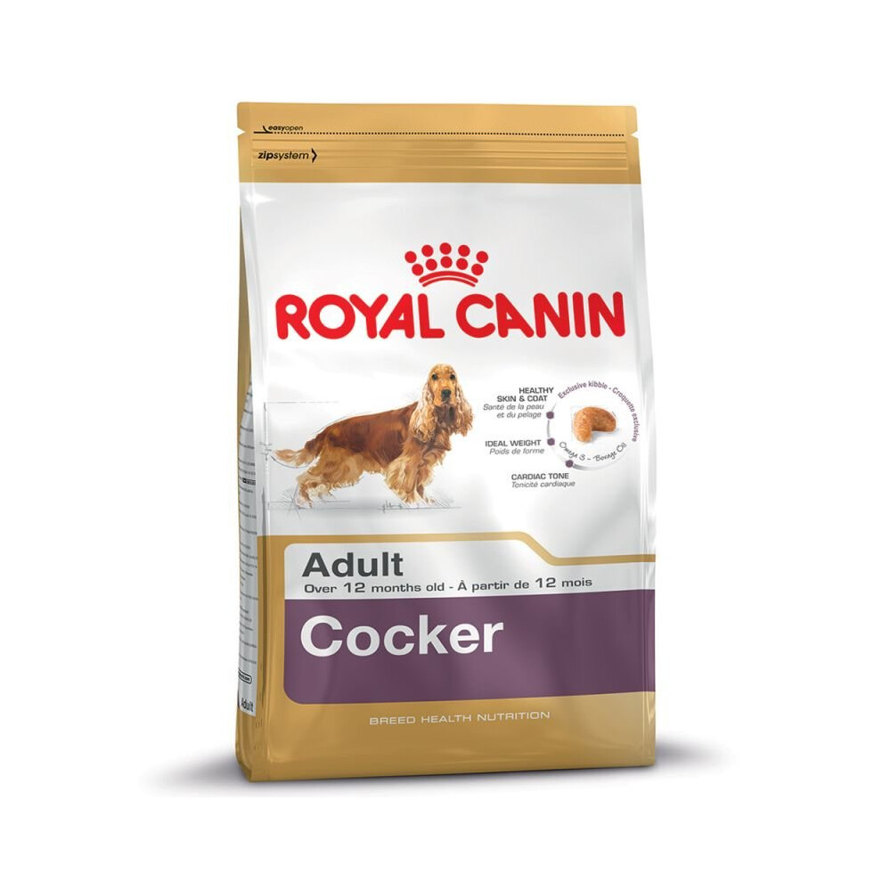 Royal Canin Cocker Spaniel Adult Dry Dog Food 12kg bag