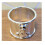 Silver Plated Egg Cup, Spoon and Napkin Ring Gift Set 6