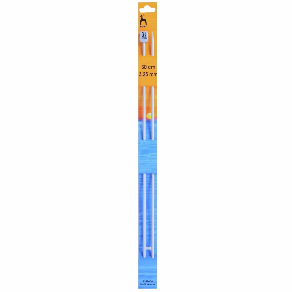 (30cm, 3.25) Pony Knitting Pins Choice of length and size
