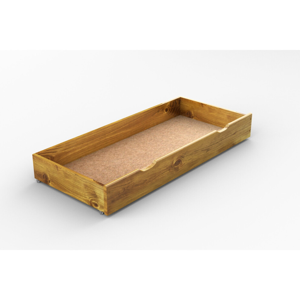 (OAK) Underbed Storage Drawer 98 cm long