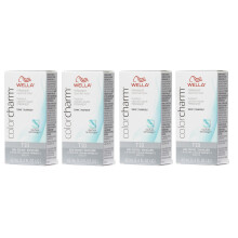 (T10 (x4)) Wella Colour Charm Permanent Liquid Hair Toner - 42ml