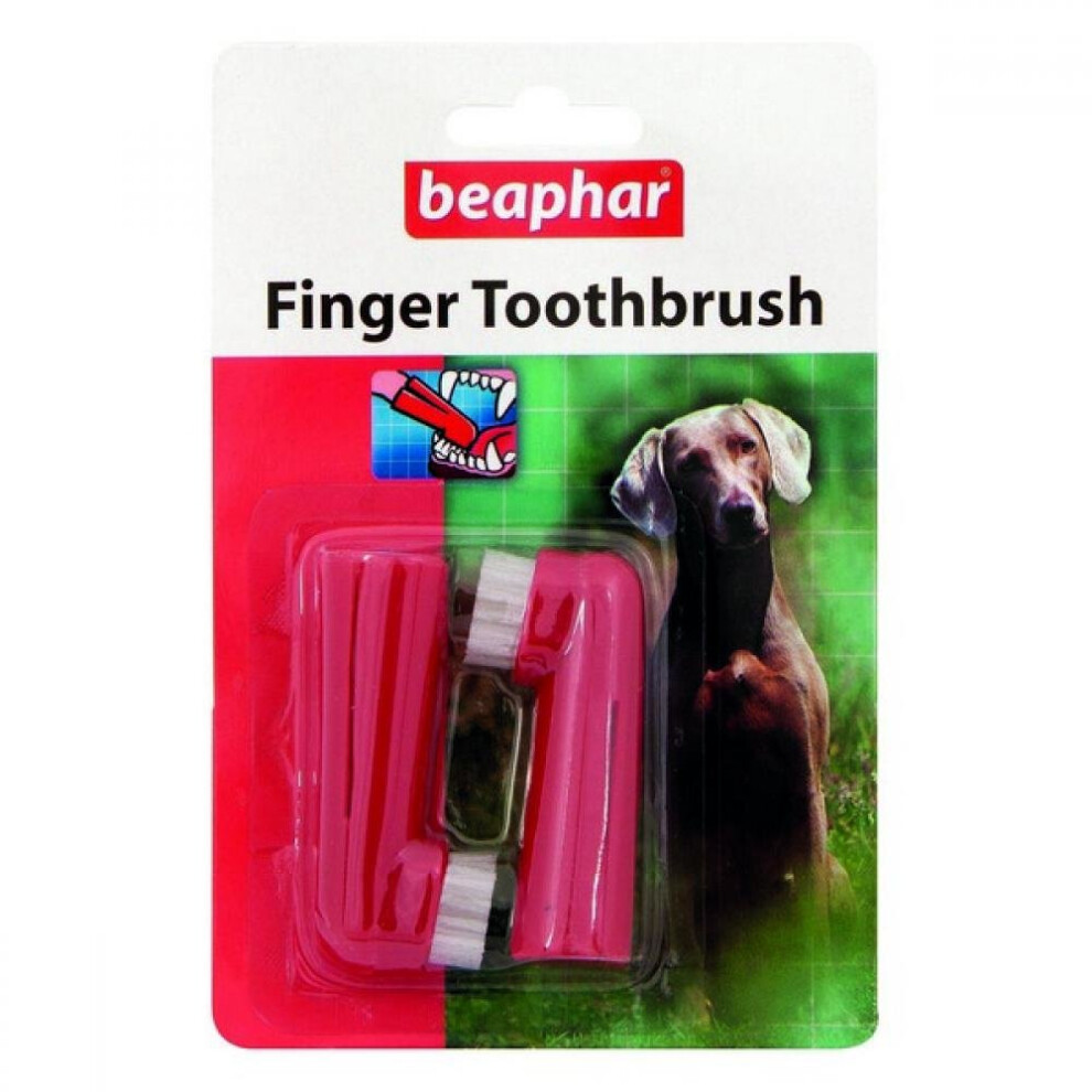 Beaphar Dog Finger Toothbrushes (Pack Of 2)