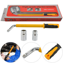 17 19 21 23mm Extendable Car Wheel Brace Socket Tyre Nut Wrench 6-18