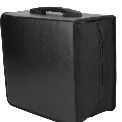 400 Sleeve CD DVD Blu Ray Disc Carry Case Holder Bag Wallet Protector