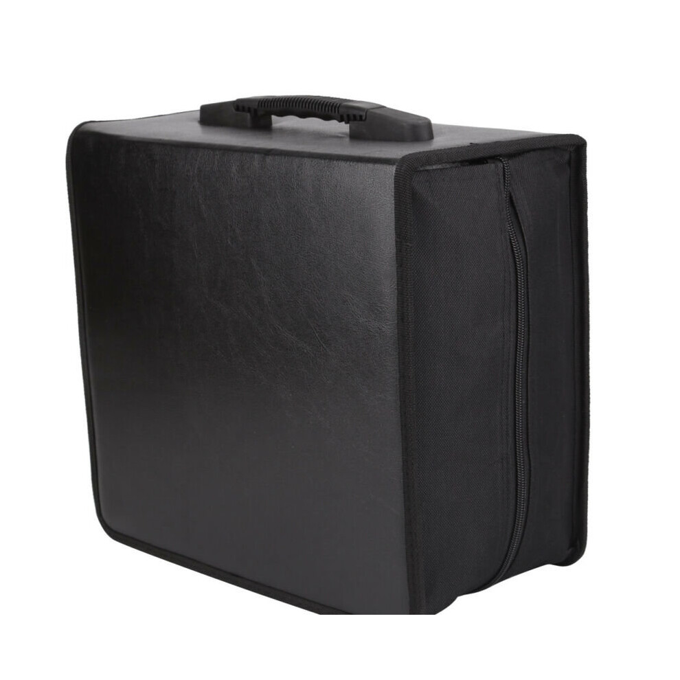 400 Sleeve CD DVD Blu Ray Disc Carry Case Holder Bag Wallet Protector