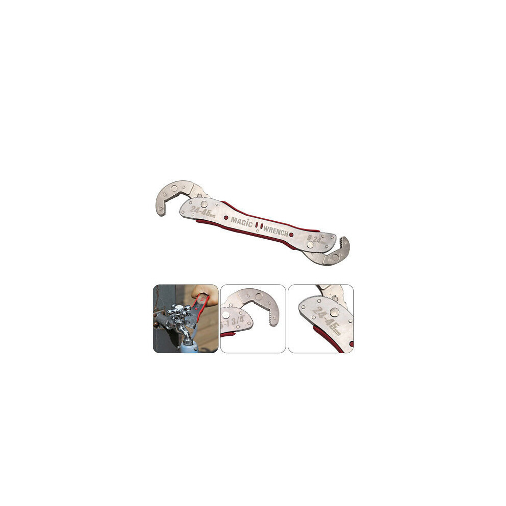 Stainlessmulti-Function Universal Universal Wrench Magic Spanner Tools 714131838394