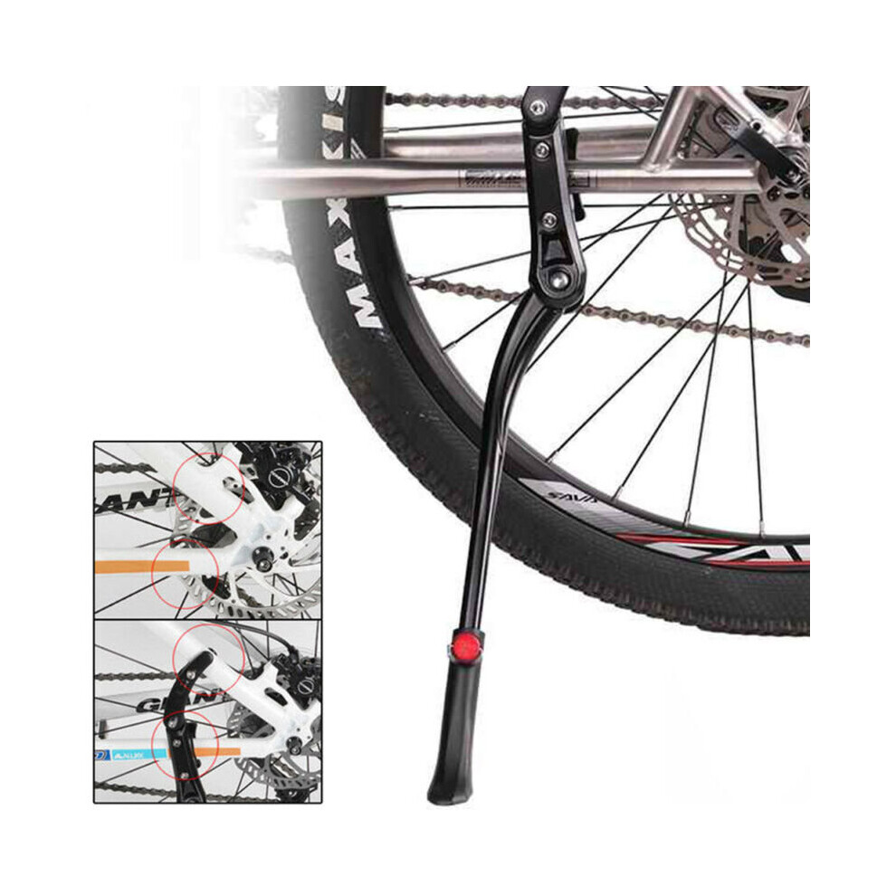 Einstellbare Heavy Duty Mountainbike Fahrrad Fahrrad StüTzen Seite Reak Kick Stand Neu-image