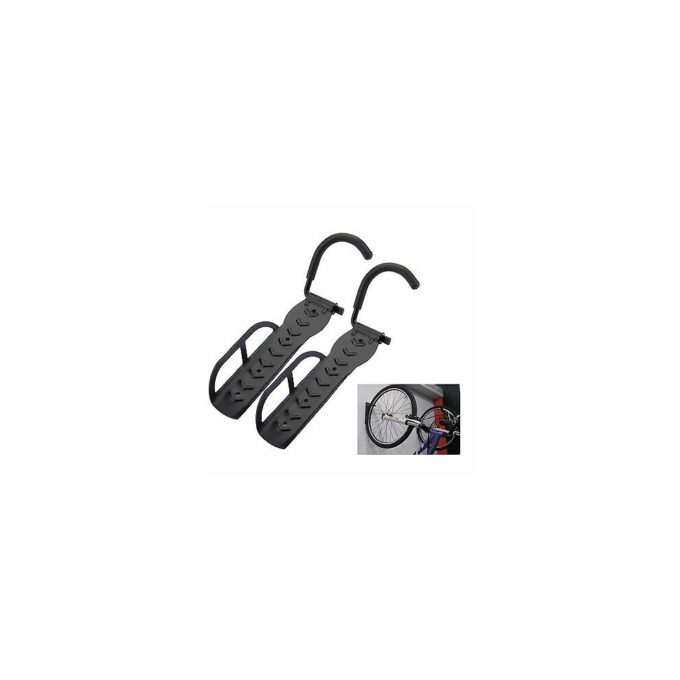 WALL MOUNTED VERTICAL BIKE HOOK BICYCLE  STEEL STORAGE HANGER