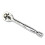 3PCS HEAVY DUTY QUICK RELEASE RATCHET HANDLE SET 1/4" 3/8" 1/2" DR 7