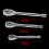 3PCS HEAVY DUTY QUICK RELEASE RATCHET HANDLE SET 1/4" 3/8" 1/2" DR 2