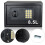 8.5L SECURE DIGITAL SAFE KEY ELECTRONIC OFFICE HOME MONEY SAFETY BOX 1