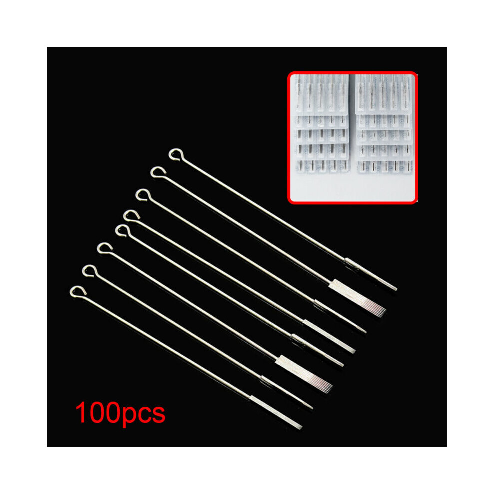 100Pcs Mixed Disposable Tattoo Needles 3/5/7/9RL 5/7/9RS 5/7/9M1 