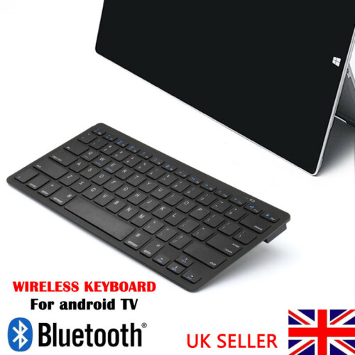 New Slim Wireless Bluetooth Keyboard For PC Android Phone iPad Tablet 1
