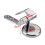Pair of Toilet Chrome Hinges With Fittings Toilet Seat Replacement Mountings Top 2