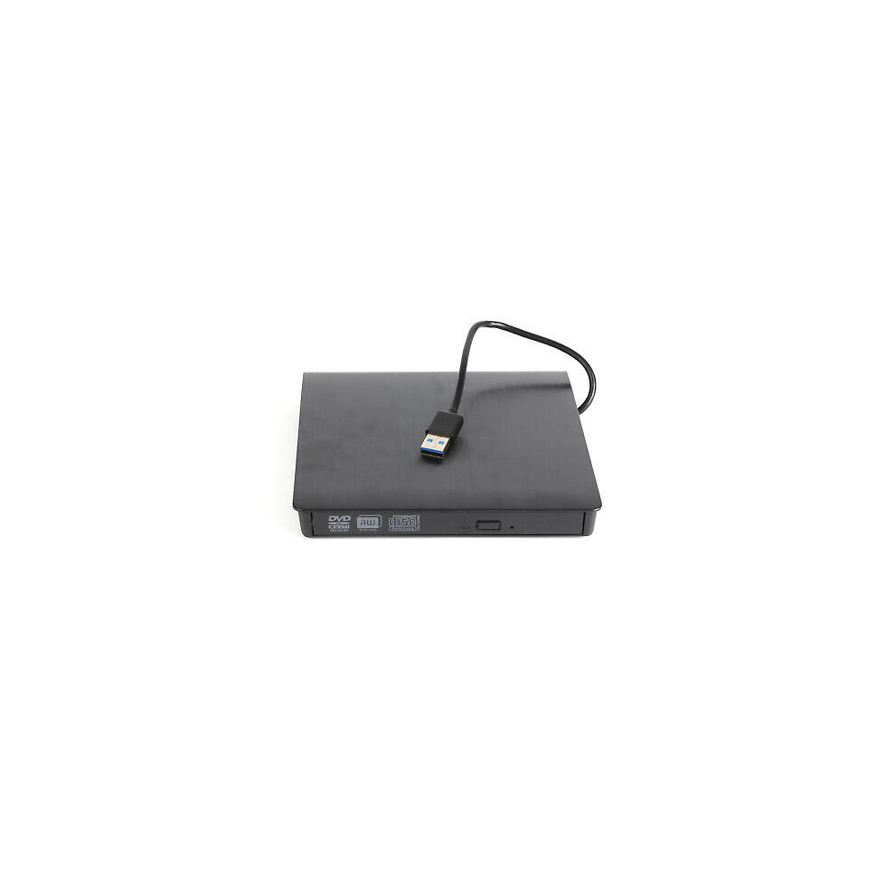 Usb 3.0 External Dvd-Rw Drive Slim Rw Cd R Burner Reader 701233007230