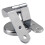 Pair of Toilet Chrome Hinges With Fittings Toilet Seat Replacement Mountings Top 4