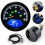 Motorcycle Gauge Digital LCD Tachometer Speedometer Odometer 1