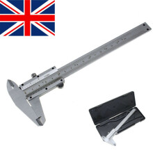 New 6"/150mm Vernier Caliper Gauge Micrometer Stainless Steels Measuring Tool UK