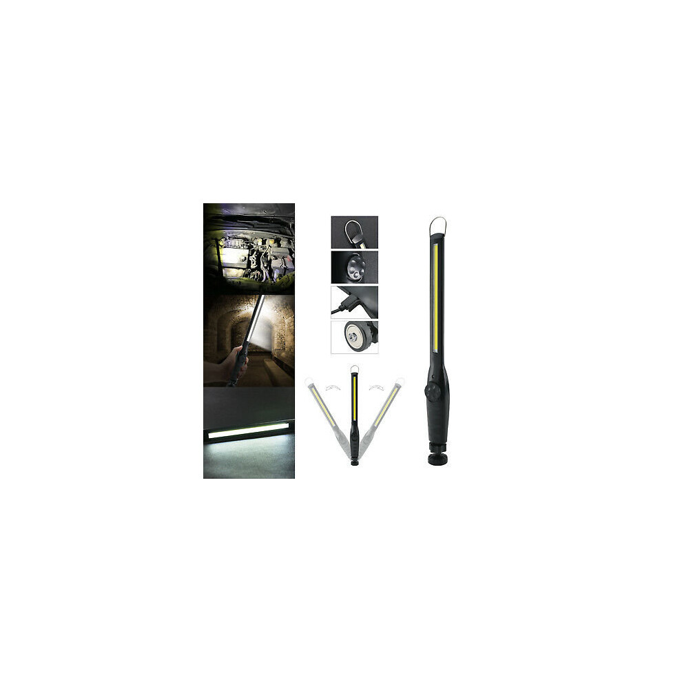 Ledcob Rechargeable Magnetic Torch Lamp Cordless Work Light Hot 714131850624
