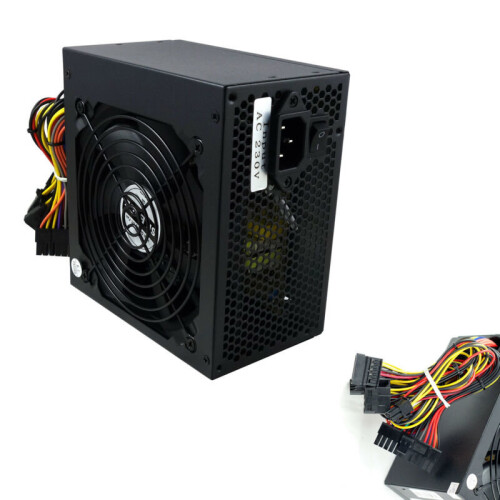12CM Silent Fan PC Power Supply ATX Computer PSU 500 Watt on OnBuy