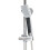Chrome Shower Kit Twin Head Square Shower Kit Fixed Shower 9